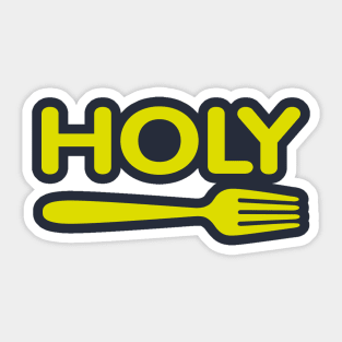 Holy Fork Sticker